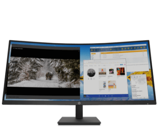 HP M34d WQHD Curved Monitor